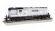 EMD GP7 - Standard DC -- Amtrak 760 (MOW Scheme silver, black), HO, Bachmann Industries 69101