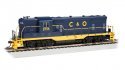 EMD GP7 - Standard DC -- Chesapeake & Ohio 5735 (blue, yellow Sans Serif C&O), HO, Bachmann Industries 69102