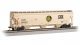 Trinity 5161 3-Bay Covered Hopper - Ready to Run -- CSX 265044 (pale yellow, black, Grain Ex, HO, Bachmann Industries 70631