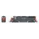 EMD SD45 Low-Nose - Standard DC - Stealth -- Southern Pacific 8950 (gray, red), HO, Broadway Limited Imports 9008