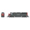 EMD SD45 Low-Nose - Standard DC - Stealth -- Southern Pacific 8950 (gray, red), HO, Broadway Limited Imports 9008