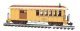 Wood Combine - Ready to Run -- Eureka & Palisade (yellow, cream), G, Bachmann Industries 97107