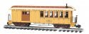 Wood Combine - Ready to Run -- Eureka & Palisade (yellow, cream), G, Bachmann Industries 97107