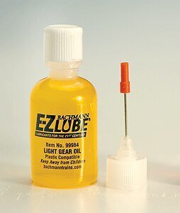 E-Z Lube 21 -- Light Gear Oil - 1oz 29.6mL, All Scales, Bachmann Industries 99984
