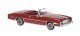 1975 Cadillac Eldorado Convertible - Assembled -- Top Down (gold), HO, Brekina Automodelle 19758