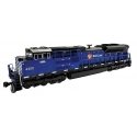 EMD SD70ACe with Nose Headlight - DCC -- Montana Rail Link 4401 (blue, white, red), N, Kato USA Inc 1768531DCC