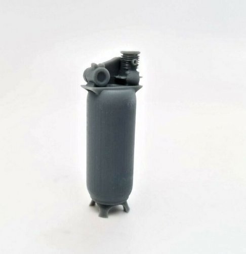 Tall Air Compressor -- pkg(5), N, All Scale Miniatures 1600901