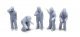 Recreation & Sports -- Fishermen pkg(5), HO, All Scale Miniatures 870994