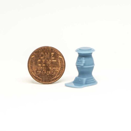 Potbelly Stove -- Less Chimney, HO, All Scale Miniatures 871876
