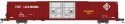 Pullman-Standard 86′ Auto Parts Double-Door Boxcar - Ready to Run -- Erie Lackawanna 92070 (Post-19, N, Bluford Shops 86771