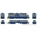 EMD GP39 & EMD/Huntington SWMT Slug Set - Sound and DCC -- CSX 4290, 1048 (gray, blue), HO, Rapido Trains Inc 39526