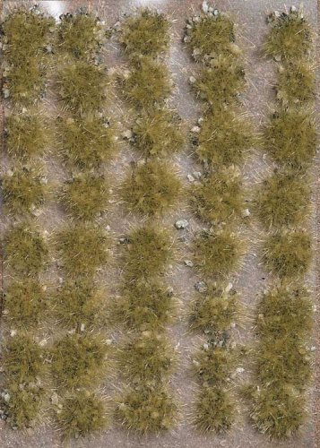 Grass Tufts with Stones -- Fall pkg(40), All Scales, Busch Gmbh & Co Kg 3554