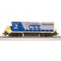 EMD GP30m Low Nose - Sound and DCC - Paragon4(TM) -- CSX 4224 (YN2, gray, blue, yellow), HO, Broadway Limited Imports 7568