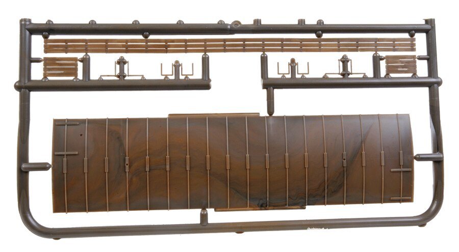 40′ Round Freight Car Roof pkg(3), HO, Central Valley 1002