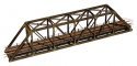 Modernized Through-Truss Bridge w/Walkways -- Kit - Modern Portals, Single Track 11-15/32′ 29.1cm , N, Central Valley 1820