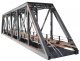 Modernized Through-Truss Bridge w/Walkways -- Kit - Modern Portals, Single Track 11-15/32′ 29.1cm , N, Central Valley 1820
