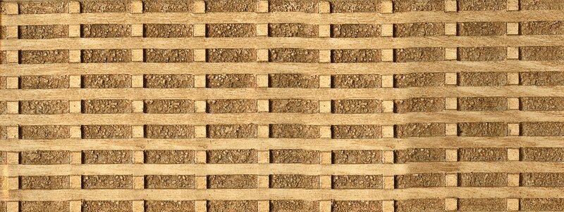 Flexible Timber Cribbing Sheet -- Large for HO, S & O Scales 3-3/4 x 12′ 9.5 x 30.5cm, All Scales, Chooch Enterprises 8504