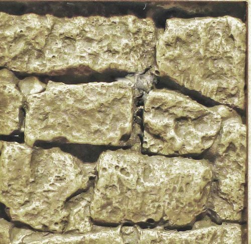 Flexible Sea Wall Sheet -- Large for HO, S & O Scales 3-3/4 x 12′ 9.5 x 30.5cm, All Scales, Chooch Enterprises 8570
