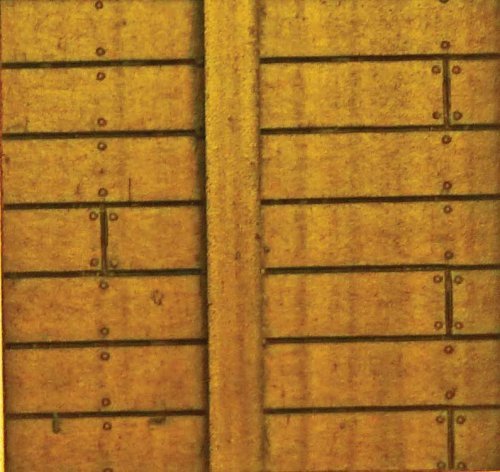 Flexible Timber Retaining Wall -- Large for HO, S & O Scales 3-3/4 x 12′ 9.5 x 30.5cm, All Scales, Chooch Enterprises 8612