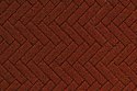 Flexible Herringbone Dark Red Brick Sheet -- Large for HO, S & O Scales 1/8′ Brick, All Scales, Chooch Enterprises 8665