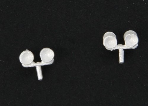 SP Frog-Eye Caboose Marker Lights -- 1 Pair, HO, Details West 380