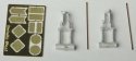 Switch Stand Style III w/Etched Targets -- 2 Sets, HO, Details West 952