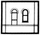 Modular Building System(TM) -- Dock Level Wall Sections w/Arched Entry - Kit, HO, Design Preservation Models 30105