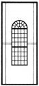 Modular Building System(TM) -- Powerhouse Window - Kit pkg(2), HO, Design Preservation Models 30118