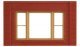 Modular Building System(TM) -- One-Story Wall Sections w/20th Century Window - Kit, HO, Design Preservation Models 30167