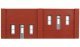 N Scale Modulars System(TM) (Plastic) -- Street/Dock Level Entry Doors pkg(3) 3-1/2′ W, N, Design Preservation Models 60104
