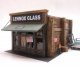 Lennox Glass -- Cast-Hydrocal & Laser-Cut Kit - 2 x 2-1/2′ 5.1 x 8.9cm, N, Downtown Deco 2028