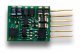 DZ126IP Series 6 Control Decoder for Z, N & HO -- 6-Pin Integrated Plug .36 x .42 x .13′ 9.0, All Scales, Digitrax DZ126IN