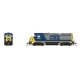 EMD GP30 Low Nose - Standard DC - Stealth -- CSX 4224 (YN2, gray, blue, yellow), HO, Broadway Limited Imports 9568