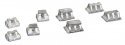 Bridge Shoes -- Assorted pkg(16), HO, Micro Engineering 80035