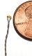 Nano Chip LED w/8′ 20.3cm Wire Leads - 7-19V AC or DC pkg(5) -- Green, All Scales, Evan Designs UN5