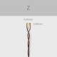 `Z` LED 7-19V AC/DC w/8` Wires 5-Pack -- Green, All Scales, Evan Designs UZ5
