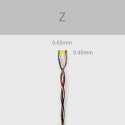 `Z` LED 7-19V AC/DC w/8` Wires 5-Pack -- Green, All Scales, Evan Designs UZ5