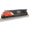 GE ES44AC GEVO - DCC -- Canadian National 2899 (black, red, white, Website Logo), N, Kato USA Inc 1768950DCC
