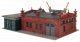 Rock Cafe -- Kit - 10-3/16 x 6-1/8 x 4-1/16′ 25.9 x 15.4 x 10.4cm, HO, Faller Gmbh 130149