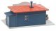 Florist Shop -- Kit - 4-5/16 x 1-5/8 x 2-3/16′ 11 x 4.1 x 5.5cm, HO, Faller Gmbh 130560