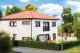 WeberHaus ModernLife Single-Family Home -- Kit - 5-9/16 x 4-11/16 x 3-9/16′ 14 x 11.9 x 9.1cm, HO, Faller Gmbh 130648