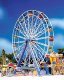 Ferris Wheel -- 8-7/16 x 7-13/16 x 12-13/16′ 21.5 x 19.9 x 32.6cm, HO, Faller Gmbh 140312