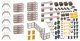 Hangar with Helicopter -- Kit - Main Hangar: 21-9/16 x 15-3/8 x 3-13/16′ 54.8 x 39 x 11.8cm, HO, Faller Gmbh 144111