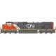 GE Dash 9-44CW - Standard DC -- Canadian National 2657 (black, red, white, Website Logo), G, Bachmann Industries 90925