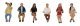 Seated Restaurant Guests -- pkg(6), HO, Faller Gmbh 151698