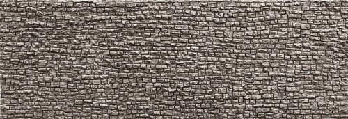 Decorative Cut Stone Wall Sheet -- 14-9/16 x 4-15/16 x 1/4′ 37 x 12.5 x .6cm, HO, Faller Gmbh 170864