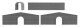 Small Stone Bridge -- Kit - 2-7/8 x 11/16 x 1′ 7.2 x 1.8 x 2.5cm, HO, Faller Gmbh 180006
