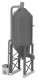 Silo (Surge Bin) -- Kit - 3-5/16 x 2-1/4 x 3-13/16′ 8.4 x 5.8 x 11.8cm, HO, Faller Gmbh 180329