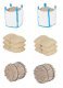 Cargo Set -- 6 Pieces, HO, Faller Gmbh 180348