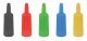 Low-Voltage Distribution Terminal (Plate) Plugs Only -- 3/32′ 2.5mm (6 Each: red, yellow, , All Scales, Faller Gmbh 180806